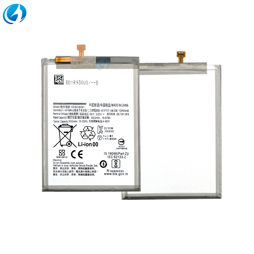 EB-BA136ABY 4900mah 100% New 0 Cycle Phone Battery for Samsung Galaxy A13 5G - Image 2