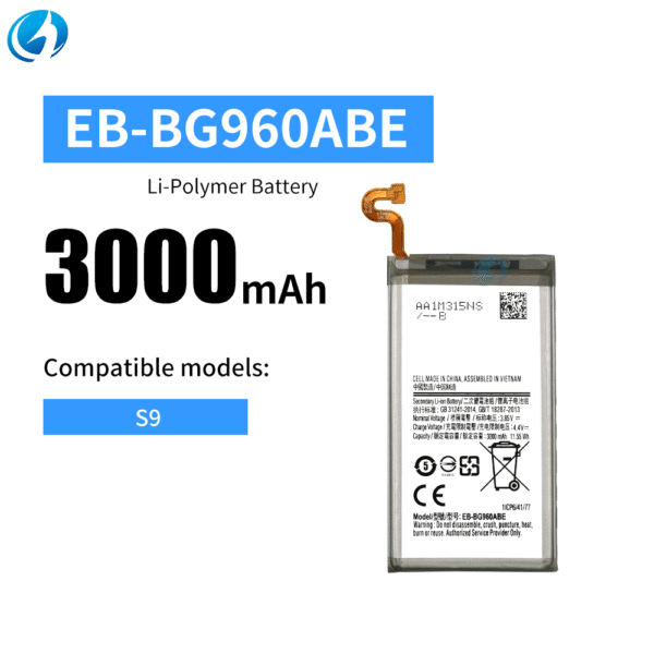 Samsung Galaxy S9 Cell Phone Battery for Samsung EB-BG960ABE Battery In Stock
