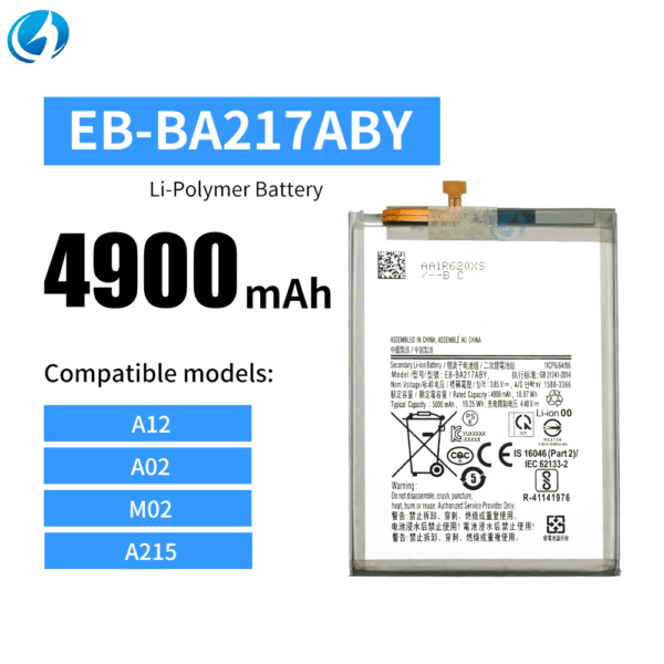 Wholesale Price Battery EB-BA217ABY Mobile Phone Battery for Samsung A12 A02 M02 A21S A04S