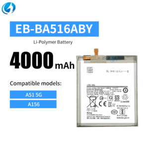 3.86v 4500mAh EB-BA516ABY Replacement Battery for Samsung A51 5G A516 SM-A5160 Phone Battery
