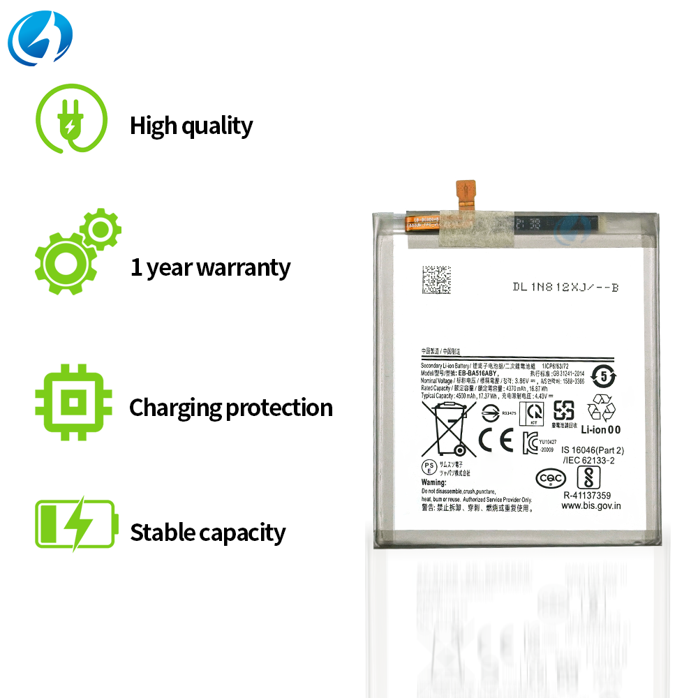 3.86v 4500mAh EB-BA516ABY Replacement Battery for Samsung A51 5G A516 SM-A5160 Phone Battery - Image 5