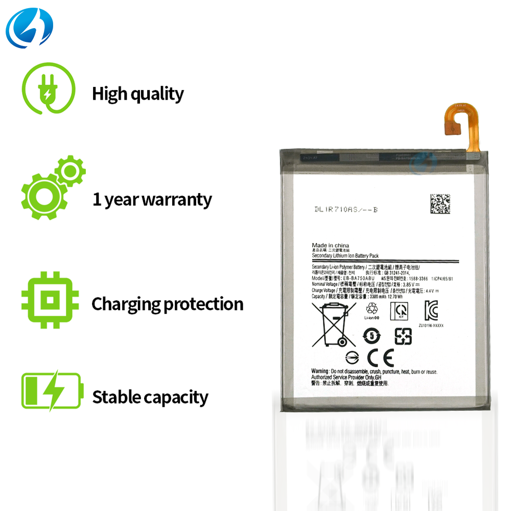 Factory Direct A10 M10 Mobile Phone Battery for Samsung EB-BA750ABU A7 A750 A750G A60S A8S - Imagen 5