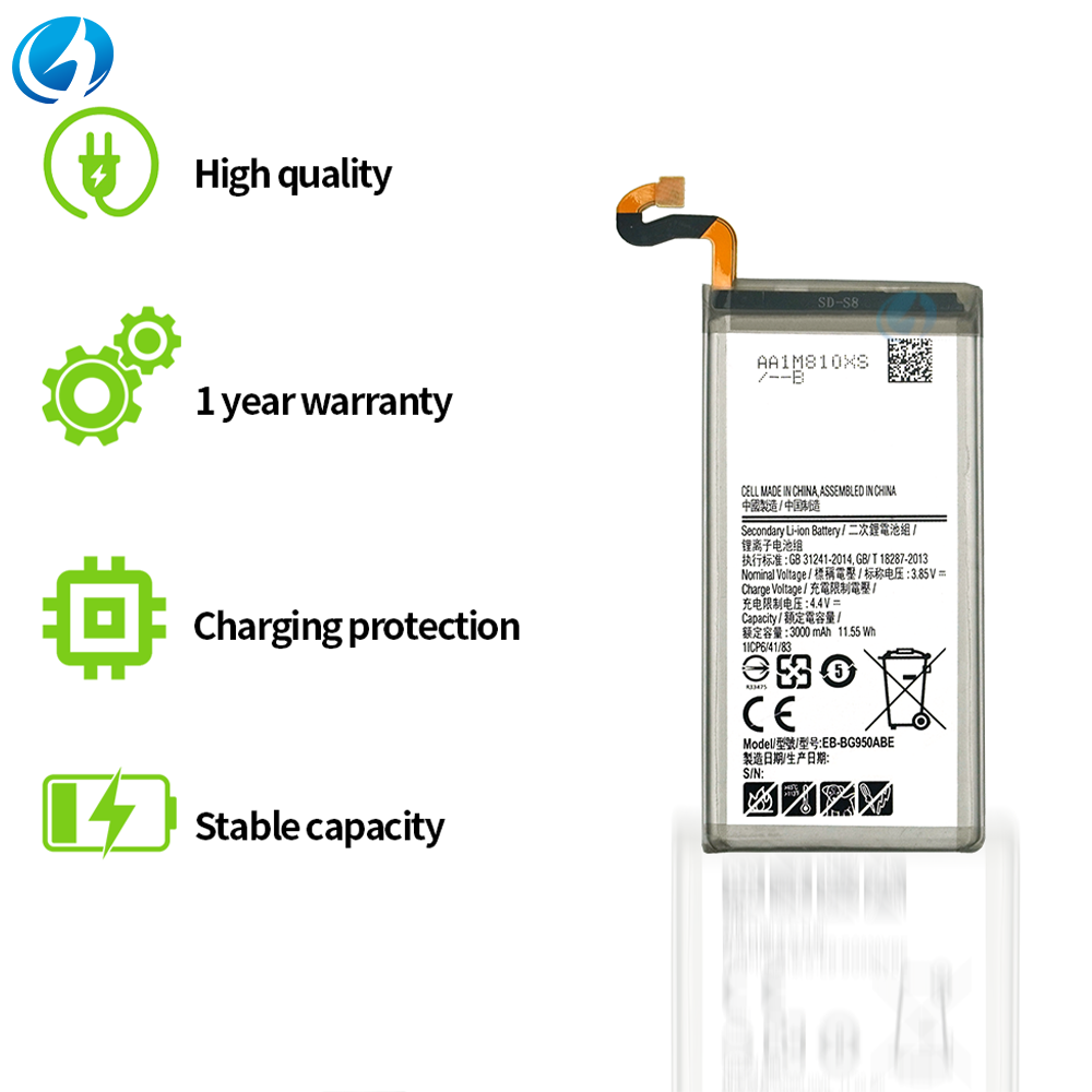A-grade Phone Battery EB-BN950ABE for Samsung Note 8 3300mAh - Image 5