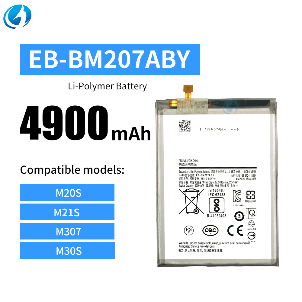 Replacement Phone Battery EB-BM207ABY for Samsung Galaxy M20S M21S M307 M30S M31 M21