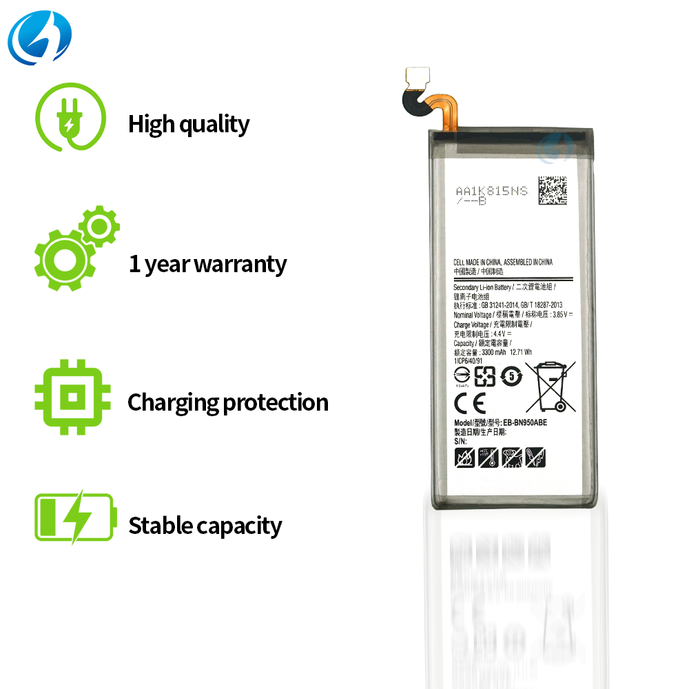 EB-BN950ABE 3300mAh A-grade Phone Battery for Samsung Note 8 - Imagen 5