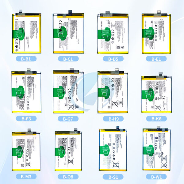 OEM Factory Phone Battery for VIVO Y02S Y02 Y21 Y31S  S17 Pro Y31 Y51 2020 Y50 Y76S IQOO U3 3 3X Z7x 5G Y35